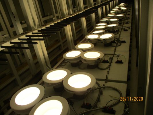 Power-On Functional Test led lamp inspection method